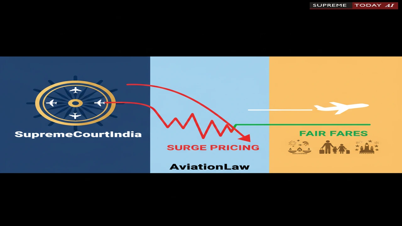 Supreme Court Slams Exploitative Airline Fare Surges During Festivals