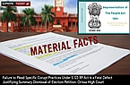 Failure to Plead Specific Corrupt Practices Under S.123 RP Act Is a Fatal Defect Justifying Summary Dismissal of Election Petition: Orissa High Court