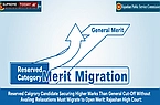 Reserved Category Candidate Securing Higher Marks Than General Cut-Off Without Availing Relaxations Must Migrate to Open Merit: Rajasthan High Court